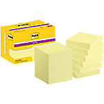 Post-it Super Sticky Haftnotizen 622-12SSCY 47,6 x 47,6 mm 90 Blatt pro Block Gelb Quadratisch Unliniert 12 Stück von Post-it