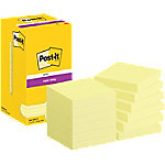 Post-it Super Sticky Haftnotizen 654-12SS-CY 76 x 76 mm 90 Blatt pro Block Gelb Quadratisch Unliniert 12 Stück von Post-it