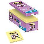 Post-it Super Sticky Notes Haftnotizen 76 x 76 mm Gelb 90 Blatt Vorteilspack 14 Blöcke + 2 GRATIS von Post-it