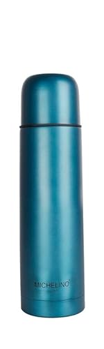 Premium Design Thermosflasche I Thermoskanne I Thermos Flasche Edelstahl I auslaufsicher I (0,75 Liter, Royalblau) von Posten Anker