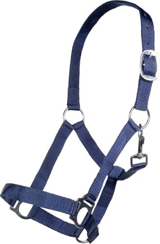 Posten Brisbane Halfter dunkelblau Warmblut Posten Brisbane Halfter dunkelblau Warmblut von HKM