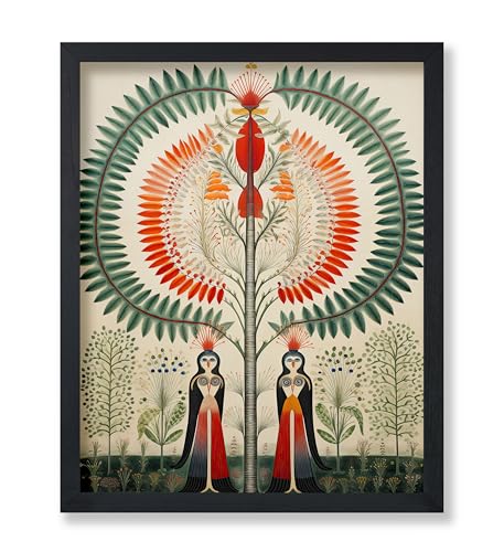 Poster Master Weird Tree Poster – Psychedelischer Druck – Trippy Art – Moderne Kunst – Trendige Kunst – Abstrakte Kunst – Geschenk für Männer & Frauen – Dekor für Büro, Wohnzimmer oder Schlafzimmer – von Poster Master