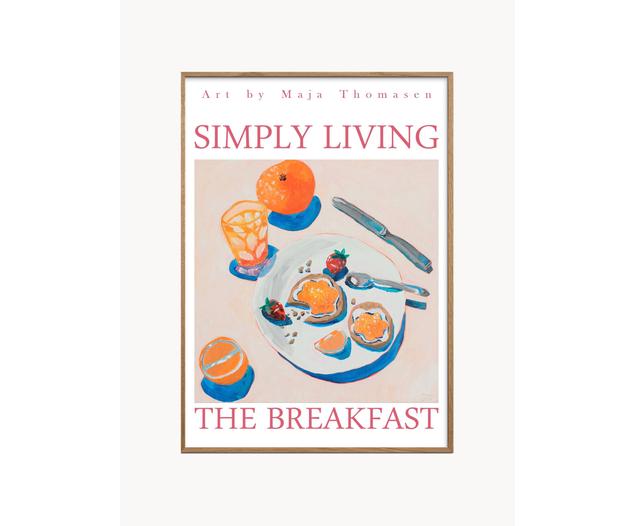 Poster The Breakfast von Poster and Frame