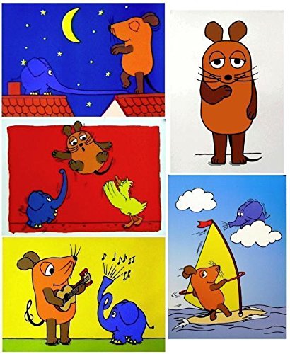 Poster+ Die Sendung mit der Maus Set, 5 Verschiedene Plakate! Poster+ Die Sendung mit der Maus Set, 5 Verschiedene Plakate! von Poster+
