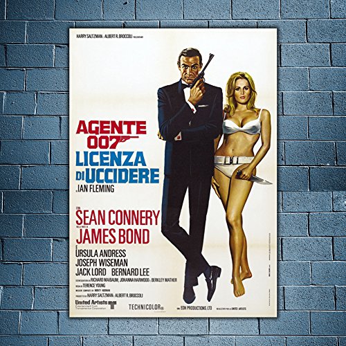 Filmposter 007 Lizenz von Töten - Sean Connery - 70 x 100 cm von Poster