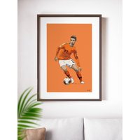 Frenkie De Jong - Posterdruck, Holland Frenkie De Jong - Posterdruck, Holland von Posterbysam