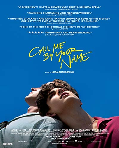 Call Me by Your Name - Poster - cm. 30 x 40 - Shipped Rolled Inside Heavy Tube von Postercinema