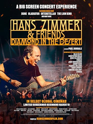 Hans Zimmer & Friends Diamond in The Desert Poster cm 30x40 von Postercinema