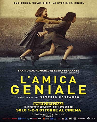 L'Amica Geniale Tv Series (My Brilliant Friend)- Poster cm. 30 x 40 von Postercinema