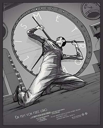Metropolis Fritz Lang Poster 30 x 40 cm von Postercinema