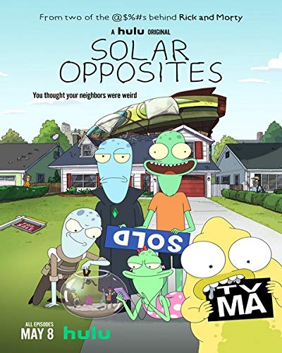 Solar Opposites - Poster cm. 30 x 40 von Postercinema