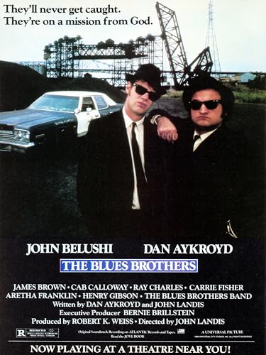 The Blues Brothers - Poster - cm. 30 x 40 - Shipped Rolled Inside Heavy Tube von Postercinema