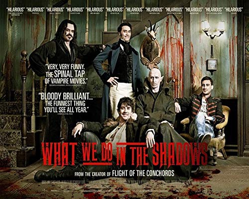 What We Do In The Shadows - Poster cm. 30 x 40 - Shipped Rolled Inside Heavy Tube von Postercinema