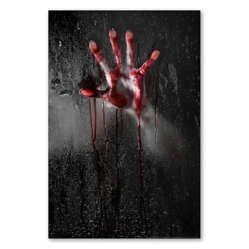 Postereck - 0051 - Blutige Hand, Horror Blut Gewalt Angst Psycho - Kunst Wandposter Fotoposter Bilder Wandbild Wandbilder - Leinwand - 60,0 cm x 40,0 cm Postereck - 0051 - Blutige Hand, Horror Blut Gewalt Angst Psycho - Kunst Wandposter Fotoposter Bilder Wandbild Wandbilder - Leinwand - 60,0 cm x 40,0 cm von Postereck