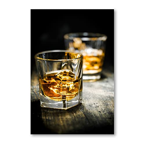 Postereck - 0112 - Whisky Gläser, Alkohol Scotch Getränk Bar Party - Wandposter Fotoposter Bilder Wandbild Wandbilder - Poster - 3:2-30,0 cm x 20,0 cm von Postereck