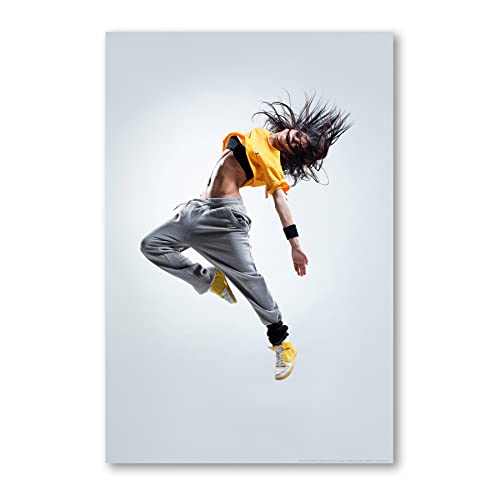 Postereck - 0190 - Hip Hop, Tänzerin Musik Tanzen Street Dance Frau - Wandposter Fotoposter Bilder Wandbild Wandbilder - Poster - 3:2-91,0 cm x 61,0 cm von Postereck