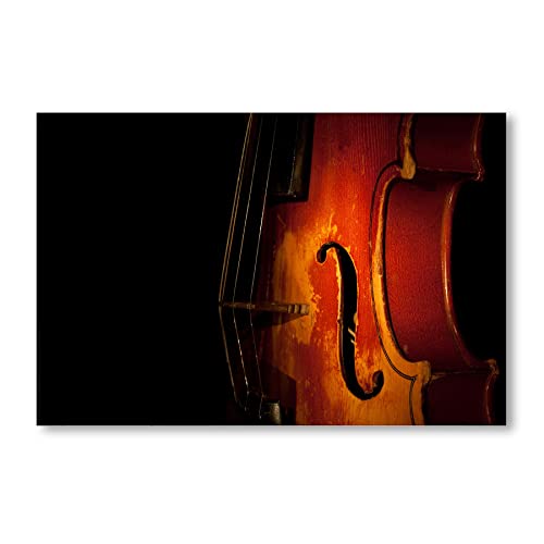 Postereck - 0245 - Violine, Musik Geige Instrument Klassik Holz Alt - Wandposter Fotoposter Bilder Wandbild Wandbilder - Poster - 3:2-61,0 cm x 40,5 cm von Postereck