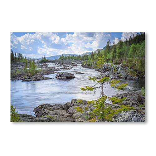 Postereck - 0585 - Skandinavien, Wildnis Schweden Landschaft Natur - Wandposter Fotoposter Bilder Wandbild Wandbilder - Poster - 3:2-91,0 cm x 61,0 cm von Postereck