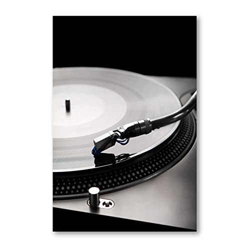 Postereck - 0795 - Plattenspieler, Turntable Musik LP Disco DJ Vinyl - Wandposter Fotoposter Bilder Wandbild Wandbilder - Poster - 3:2-61,0 cm x 40,5 cm von Postereck