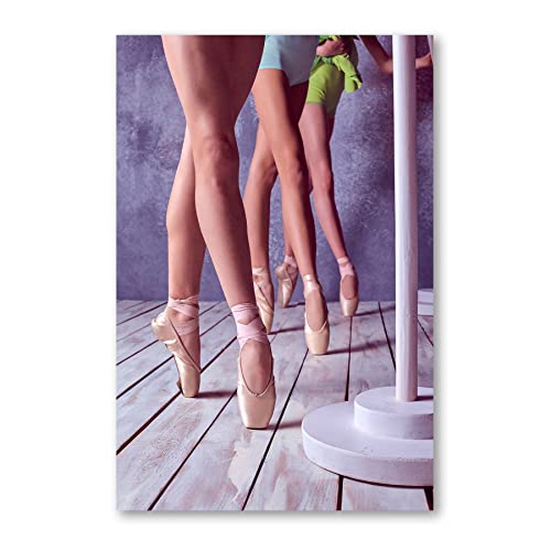 Postereck - 0986 - Spitzenschuh, Ballerina Ballett Tanzen Frau Musik - Wandposter Fotoposter Bilder Wandbild Wandbilder - Poster - DIN A4-21,0 cm x 29,7 cm von Postereck