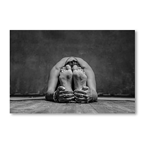 Postereck - 1155 - Yoga Frau, Sport Joga Training Entspannung Dehnen - Wandposter Fotoposter Bilder Wandbild Wandbilder - Poster - DIN A4-21,0 cm x 29,7 cm von Postereck