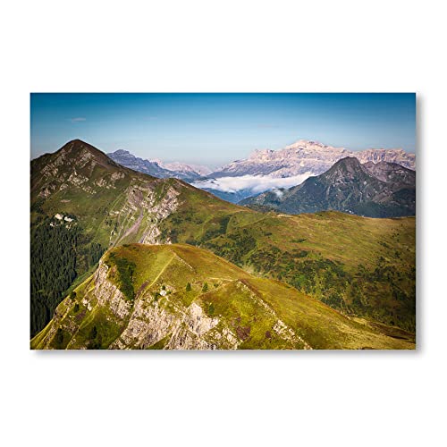 Postereck - 1309 - Berge, Landschaft Gebirge Natur Wandern Gipfel - Wandposter Fotoposter Bilder Wandbild Wandbilder - Poster - 3:2-91,0 cm x 61,0 cm von Postereck