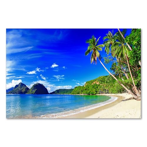 Postereck - 1400 - Strand, Paradies Urlaub Meer Palmen Natur Wasser - Wandposter Fotoposter Bilder Wandbild Wandbilder - Poster - 4:3-40,0 cm x 30,0 cm Postereck - 1400 - Strand, Paradies Urlaub Meer Palmen Natur Wasser - Wandposter Fotoposter Bilder Wandbild Wandbilder - Poster - 4:3-40,0 cm x 30,0 cm von Postereck