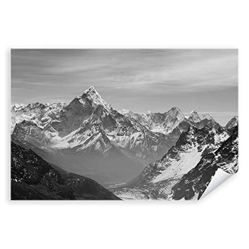 Postereck - 3091 - Mount Everest,Nepal Asien Himalaya Natur SW - Wandposter Fotoposter Bilder Wandbild Wandbilder - Leinwand - 100,0 cm x 75,0 cm von Postereck