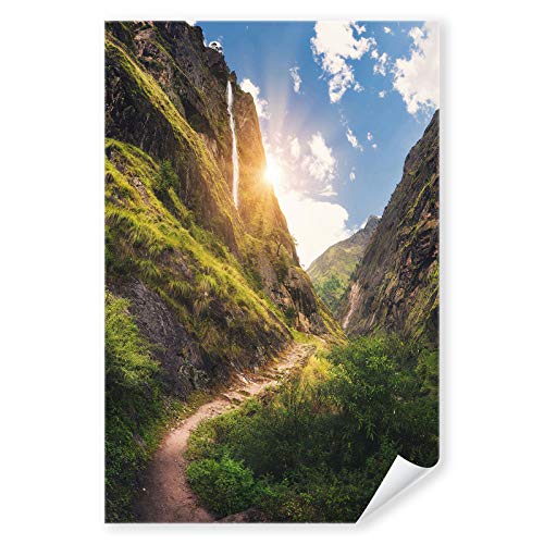 Postereck - 3115 - Wanderweg, Natur Berge Landschaft Wandern - Wandposter Fotoposter Bilder Wandbild Wandbilder - Poster - 3:2-91,0 cm x 61,0 cm von Postereck