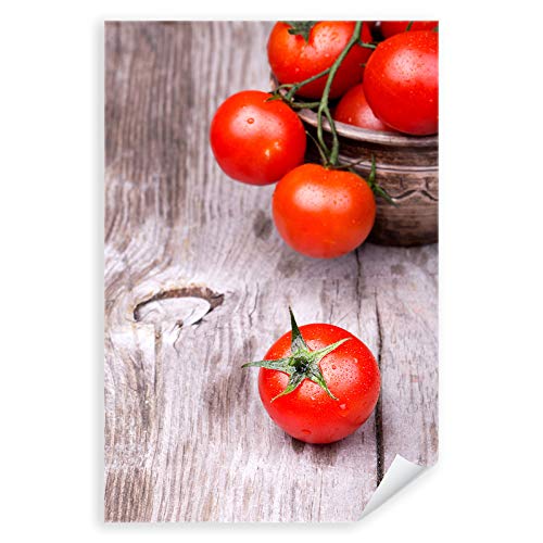Postereck - 3252 - Tomaten, Küche Kochen Rot Gemüse Bio Italien - Wandposter Fotoposter Bilder Wandbild Wandbilder - Poster - DIN A3-29,7 cm x 42,0 cm von Postereck