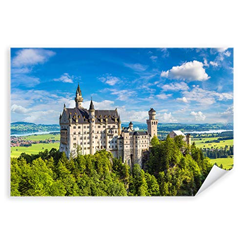 Postereck - 3747 - Schloss Neuschwanstein, Bayern Wald Märchen - Wandposter Fotoposter Bilder Wandbild Wandbilder - Poster - 3:2-30,0 cm x 20,0 cm von Postereck