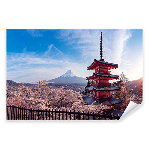 Postereck - 3846 - Pagode, Japan Asien Sonne Tokio Bäume - Wandposter Fotoposter Bilder Wandbild Wandbilder - Poster - 3:2-30,0 cm x 20,0 cm von Postereck