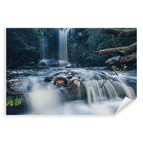 Postereck - 3859 - Wasserfall, Wald Natur Landschaft Fluss - Wandposter Fotoposter Bilder Wandbild Wandbilder - Poster - 3:2-30,0 cm x 20,0 cm von Postereck