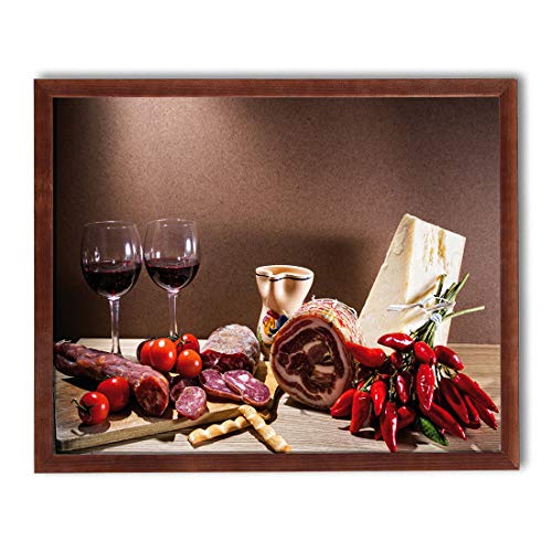 postergaleria Bild im Rahmen | Plakat | Modern | Wand Künstlerisch | Verschiedene Themen 40 x 50 cm (Snacks) von postergaleria