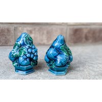 Vintage 60Er Jahre - Streuer - Salz & Pfeffer - Inarco Blue Mood Obst - Kitsch - Küche - Tisch - Esszimmer - Home - Dekor - Sammler - Ersatz - Retro von PosteritysCurios