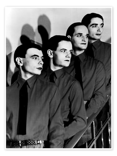 Kraftwerk Poster Wandbilder für jeden Raum 30 x 40 cm Schwarz-Weiß Fotografie Wanddeko von Posterlounge