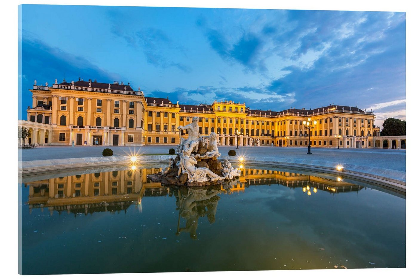 Posterlounge Acrylglasbild Editors Choice, Schloss Schönbrunn, Wien, Fotografie von Posterlounge