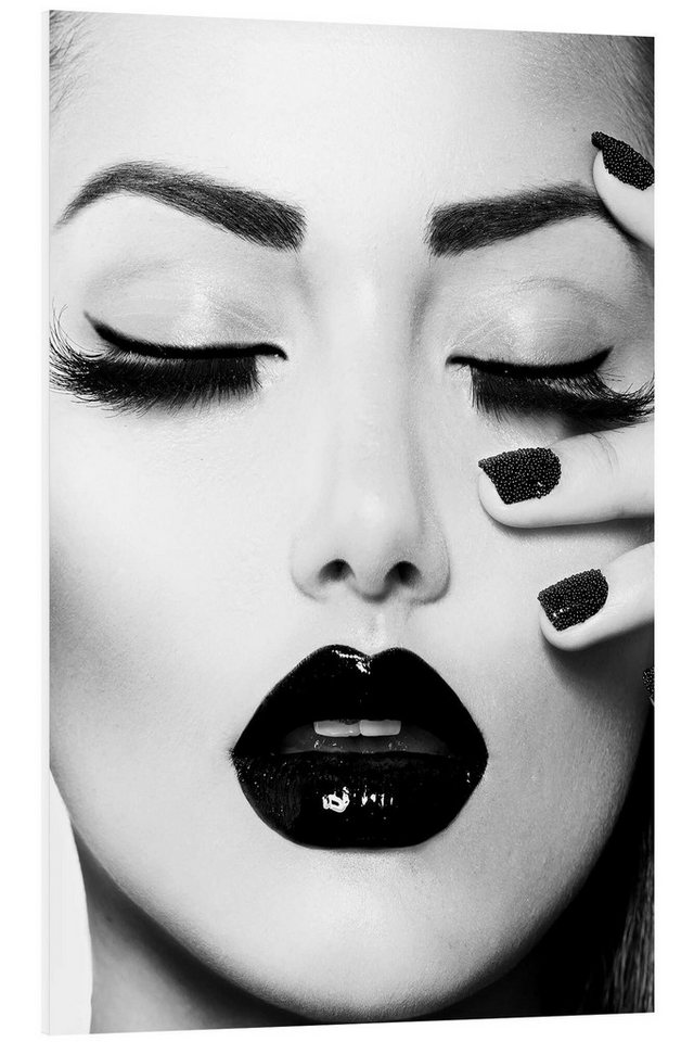 Posterlounge Forex-Bild Art Couture, Schwarze Nägel, Fotografie von Posterlounge