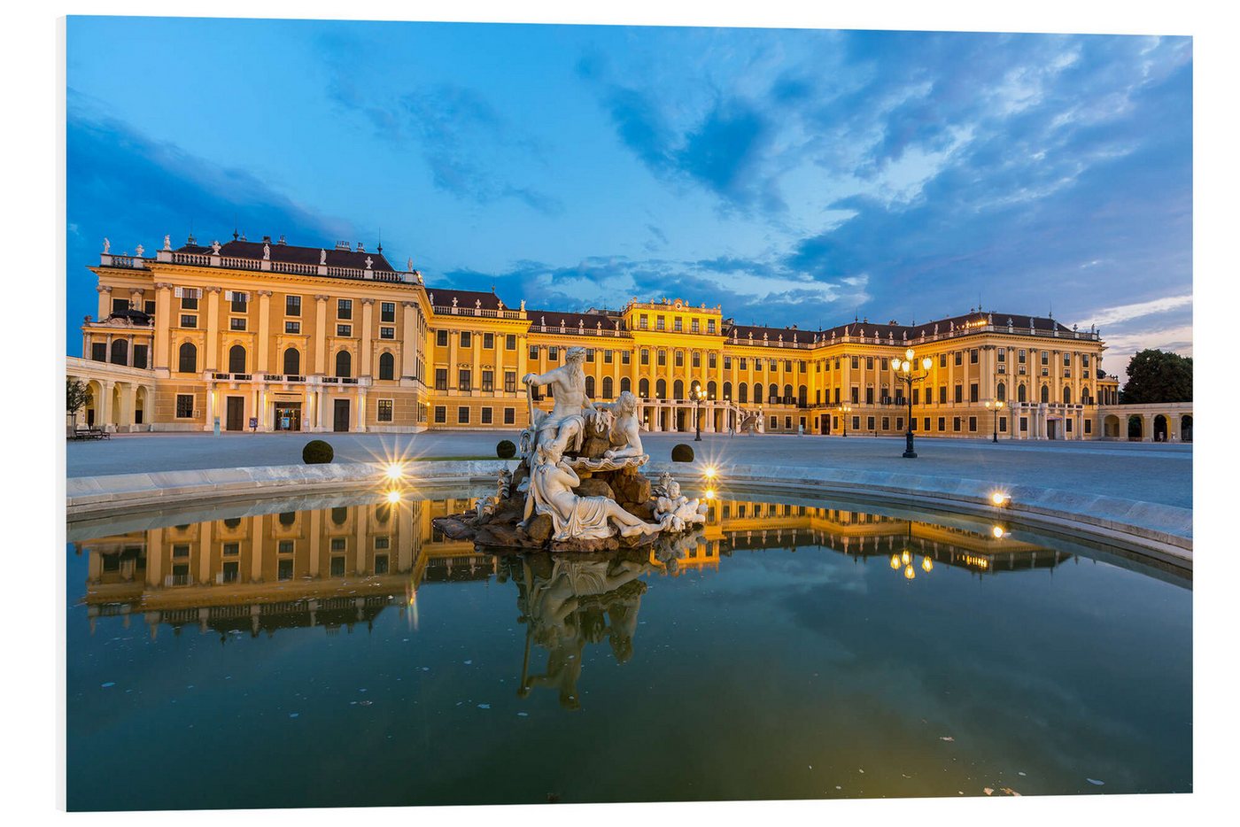 Posterlounge Forex-Bild Editors Choice, Schloss Schönbrunn, Wien, Fotografie von Posterlounge