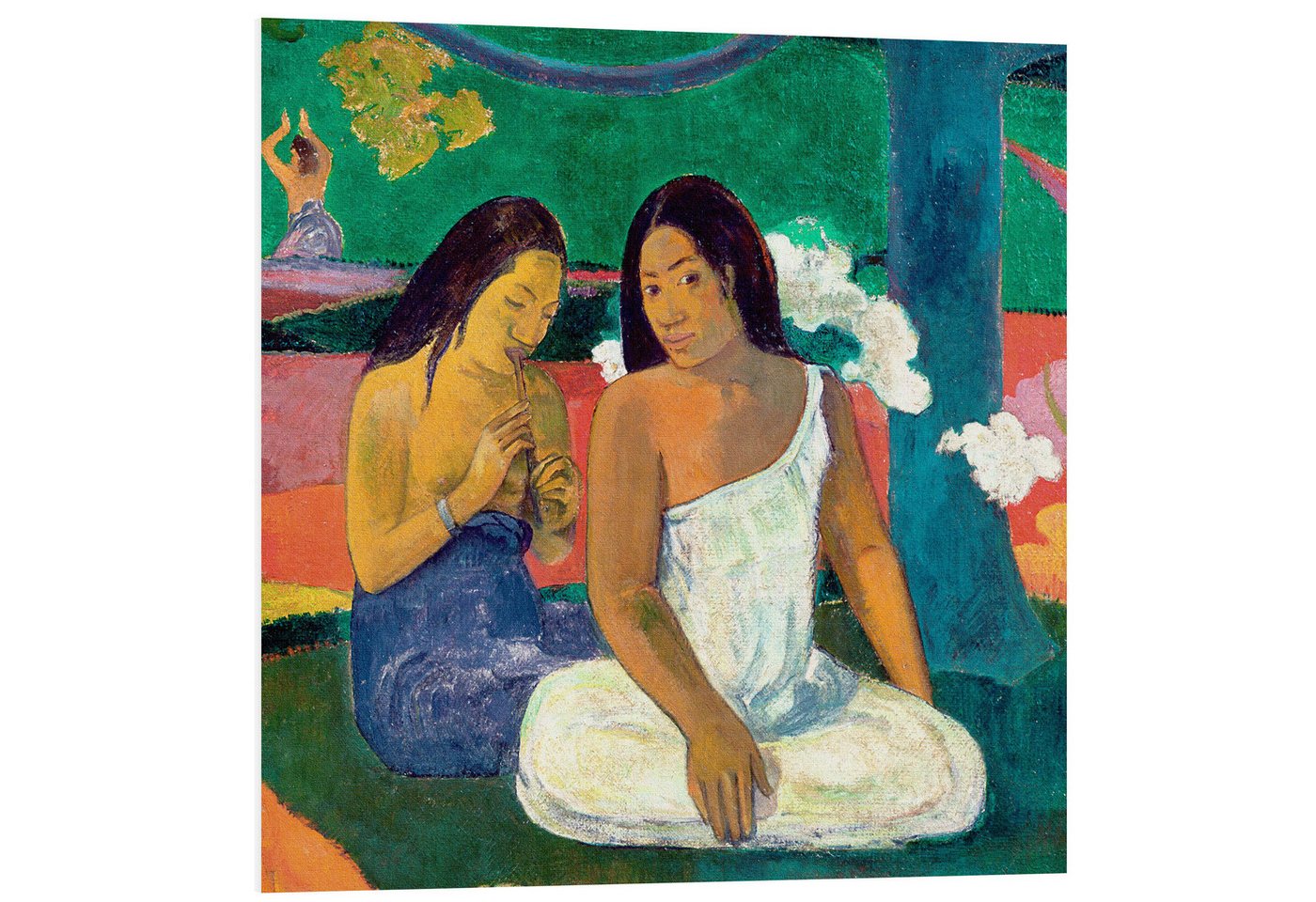 Posterlounge Forex-Bild Paul Gauguin, Arearea (Detail), Malerei von Posterlounge