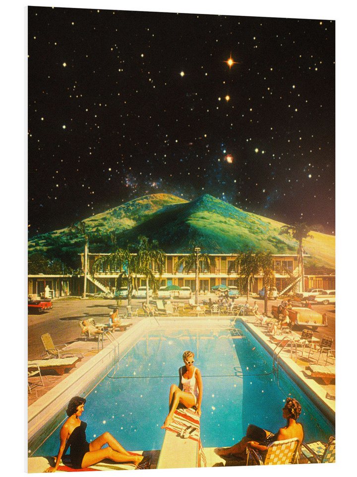 Posterlounge Forex-Bild Taudalpoi, Space Pool, Fotografie von Posterlounge