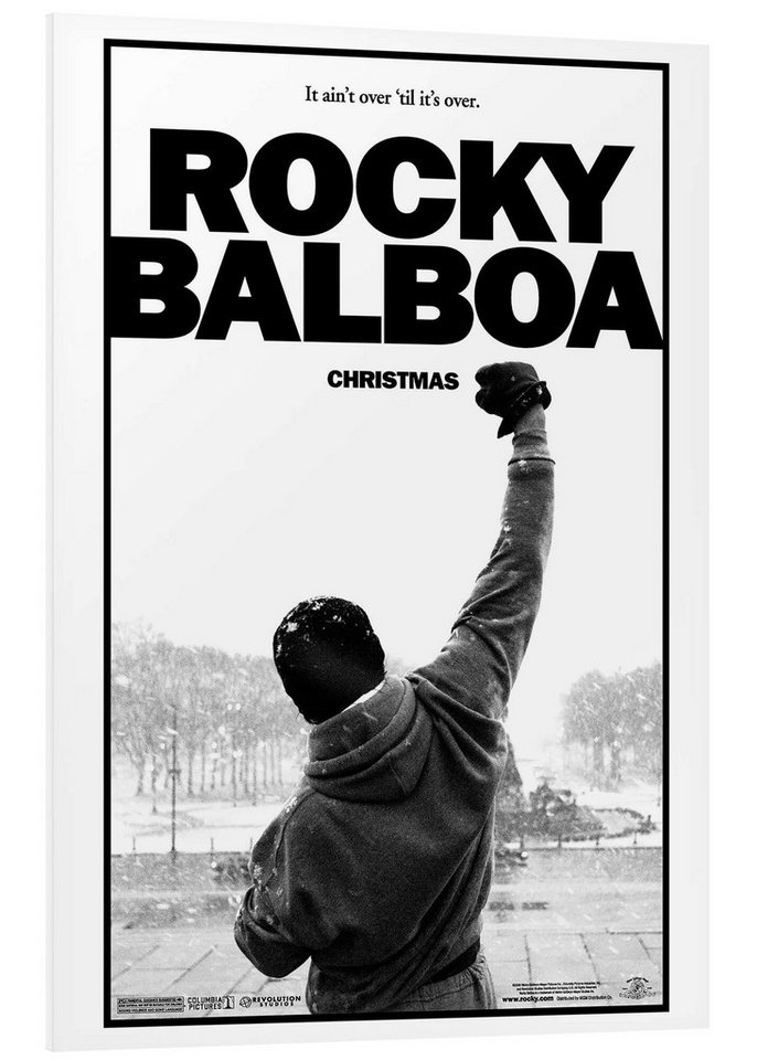 Posterlounge Forex-Bild Vintage Entertainment Collection, Rocky Balboa von Posterlounge