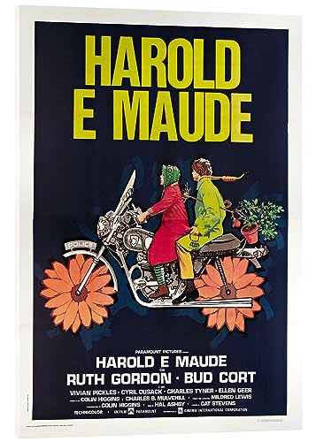 Posterlounge Harold und Maude (italienisch) Acrylglasbild Wandbilder für jeden Raum 20 x 30 cm Filme Wanddeko von Posterlounge