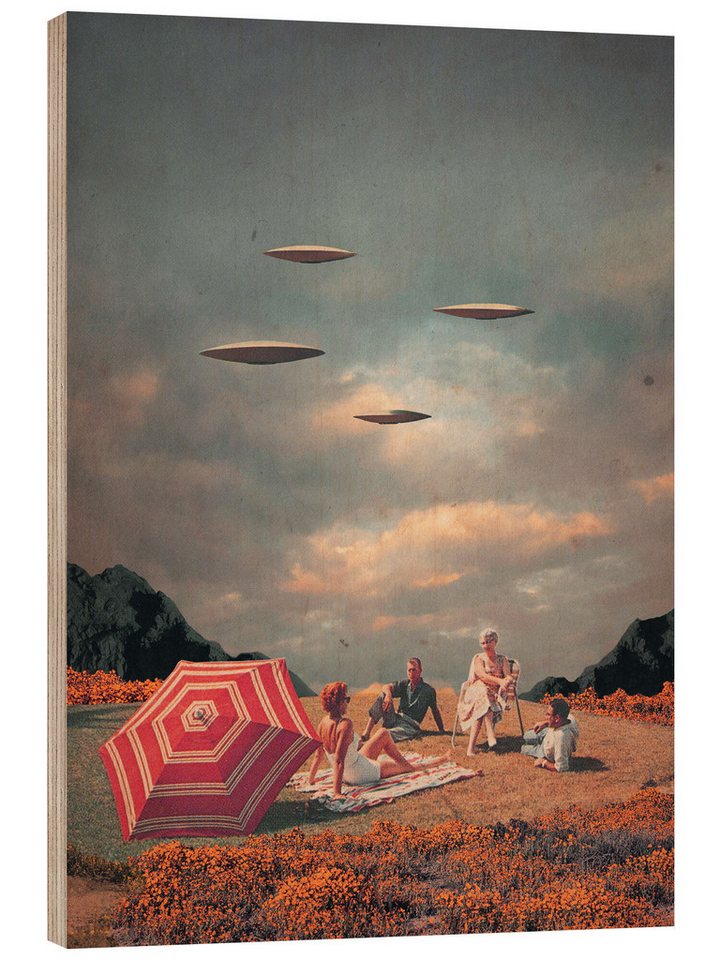 Posterlounge Holzbild Frank Moth, Tu so, als wären sie nie gekommen, Fotografie Posterlounge Holzbild Frank Moth, Tu so, als wären sie nie gekommen, Fotografie von Posterlounge