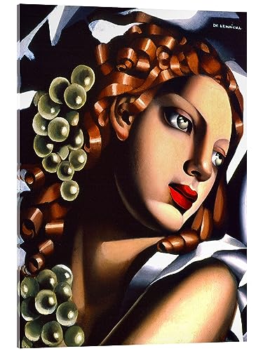 Posterlounge L'eclat Acrylglasbild von Tamara de Lempicka Wandbilder für jeden Raum 90 x 120 cm Art Déco Wanddeko von Posterlounge