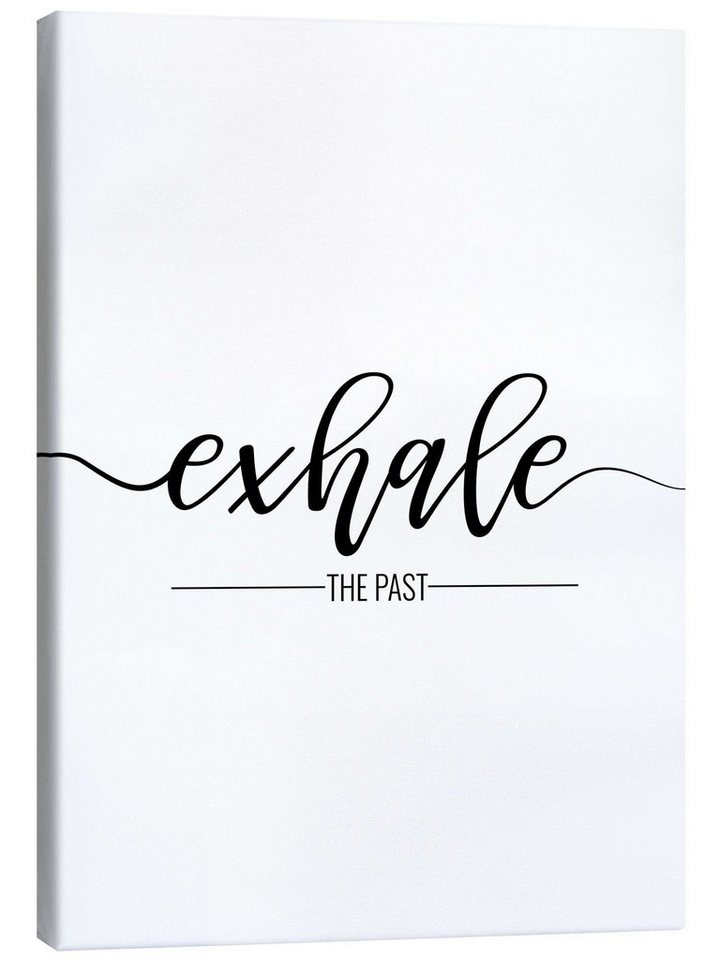 Posterlounge Leinwandbild TAlex, Exhale the past, Wohnzimmer Minimalistisch von Posterlounge