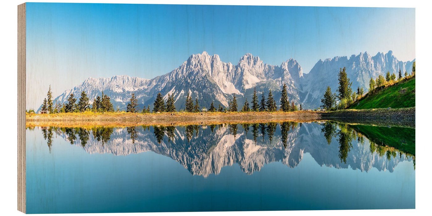 Posterlounge Wandbild Wilder Kaiser, Tirol I, Achim Thomae, erhältlich als Poster, Leinwandbild, Wandsticker oder Acrylglasbild Posterlounge Wandbild Wilder Kaiser, Tirol I, Achim Thomae, erhältlich als Poster, Leinwandbild, Wandsticker oder Acrylglasbild von Posterlounge