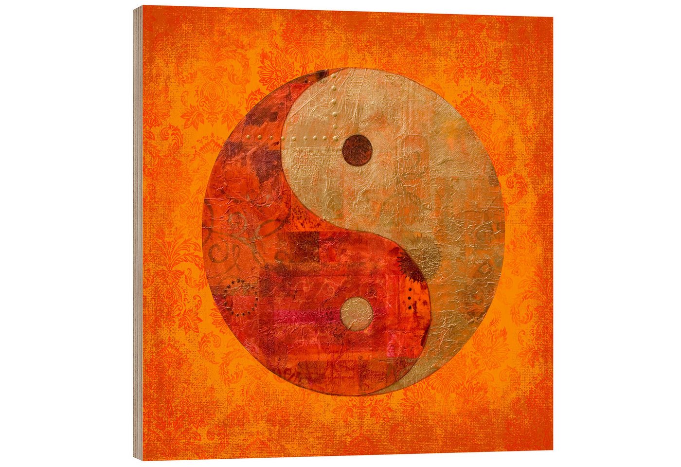 Posterlounge Poster Andrea Haase, Yin und Yang, Wohnzimmer Orientalisches Flair Malerei Posterlounge Poster Andrea Haase, Yin und Yang, Wohnzimmer Orientalisches Flair Malerei von Posterlounge