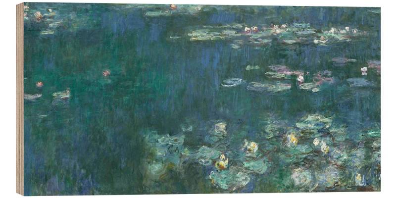 Posterlounge Wandbild Seerosen, Grüne Reflexionen 2, Claude Monet, erhältlich als Poster, Leinwandbild, Wandsticker oder Acrylglasbild Posterlounge Wandbild Seerosen, Grüne Reflexionen 2, Claude Monet, erhältlich als Poster, Leinwandbild, Wandsticker oder Acrylglasbild von Posterlounge