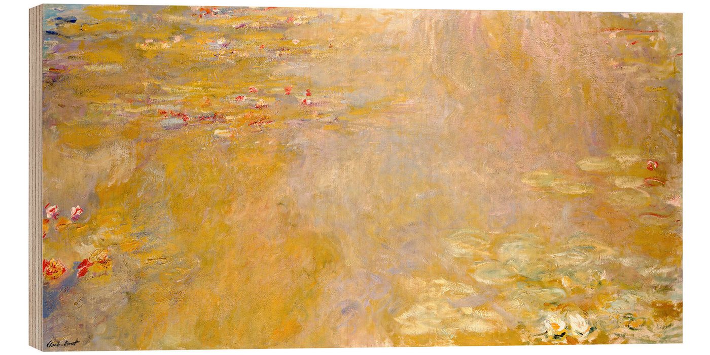 Posterlounge Wandbild Seerosenteich IV, Claude Monet, erhältlich als Poster, Leinwandbild, Wandsticker oder Acrylglasbild Posterlounge Wandbild Seerosenteich IV, Claude Monet, erhältlich als Poster, Leinwandbild, Wandsticker oder Acrylglasbild von Posterlounge